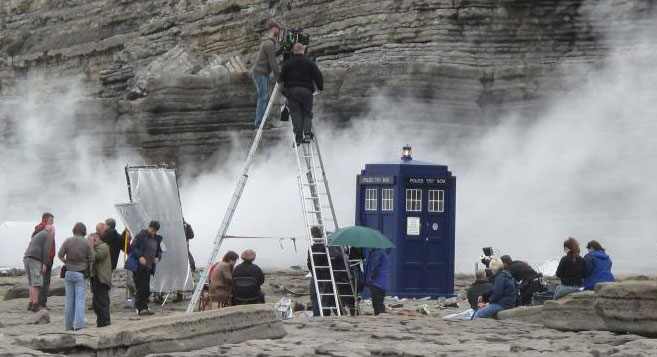 Filming-Dr-Who