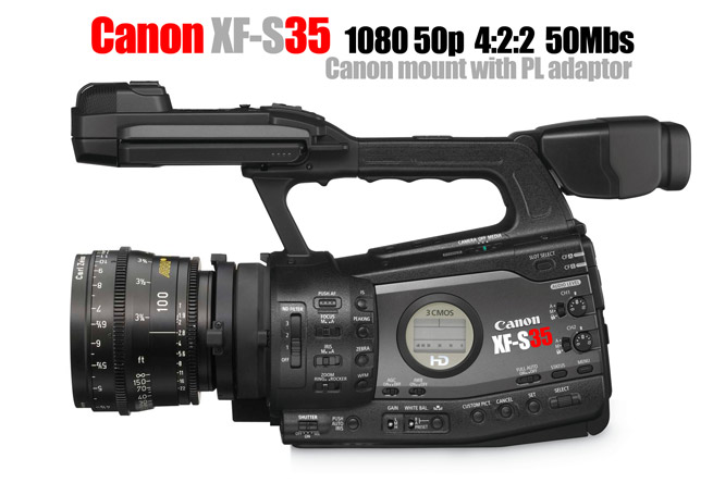 CANON-XF35-left